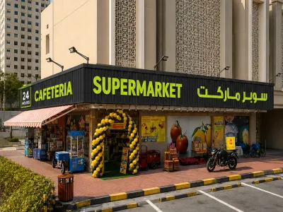 Supermarket with Cafeteria